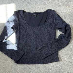 Cropped American Eagle Outfitters Long Sleeve Top